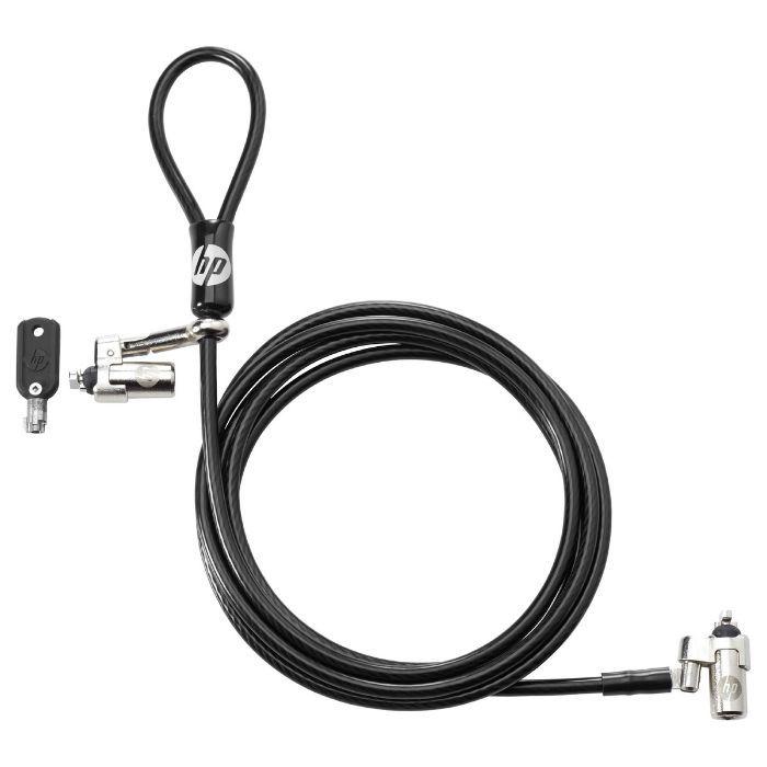 Cabo de Segurança HP Nano Lock 1AJ39AA (Preto e Metálico), miniatura 2