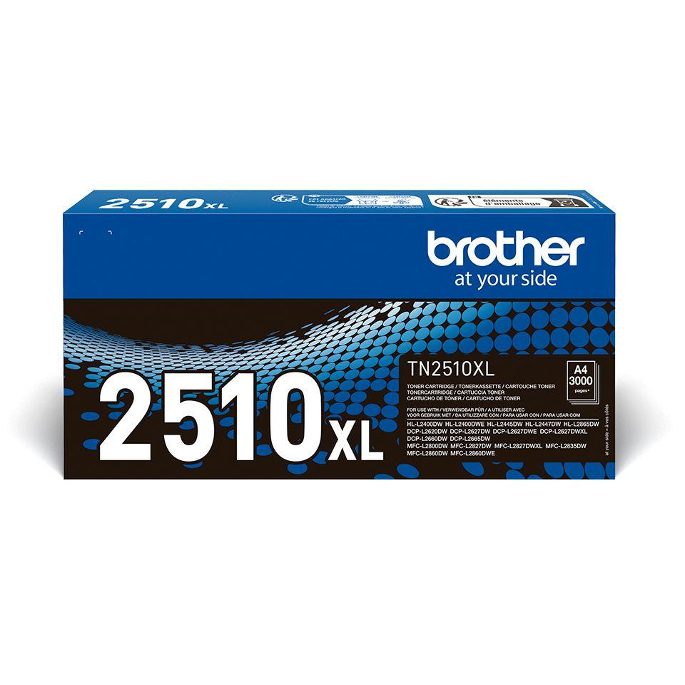 Toner BROTHER TN-2510XL (3000 páginas - Preto) — imagem 1