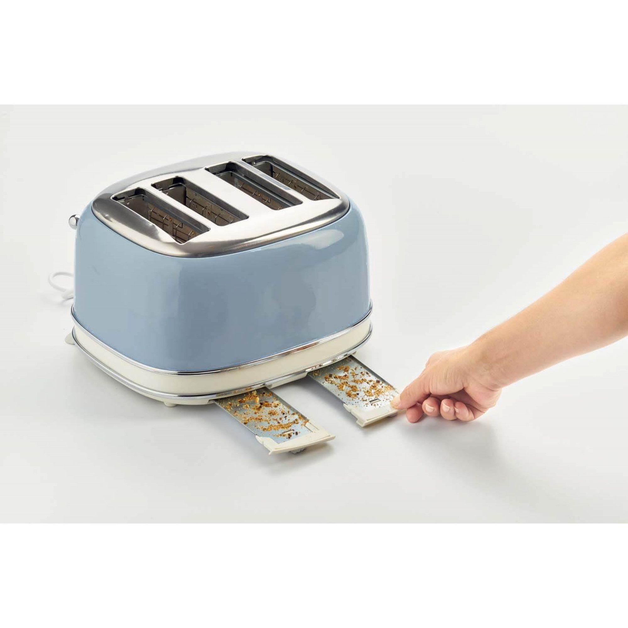 Torradeira ARIETE 0156/05 (1600 W - 4 fatias - Metal - Azul Claro), miniatura 6