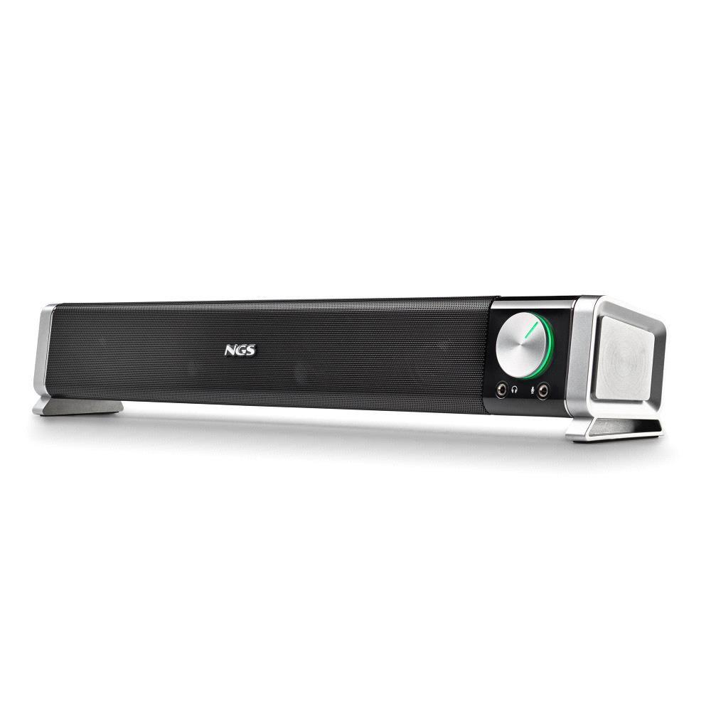 Barra de Som NGS SB500-BT (Com fios e sem fios - 20 W - 2.0 canais - Preto), miniatura 3