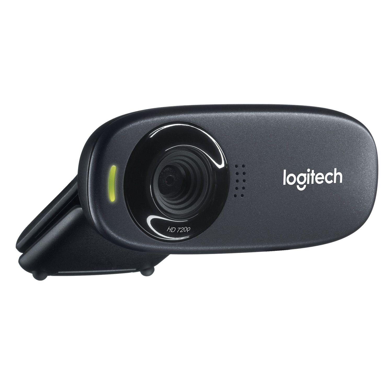 Câmara Web LOGITECH C310 HD (5 MP - 30 fps - 1280 x 720 pixels - Preto) — miniatura 3