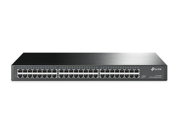 Switch TP-LINK TL-SG1048 V5 (Gigabit Ethernet - 16 MB - 96 Gbit/s - Preto), imagem 1