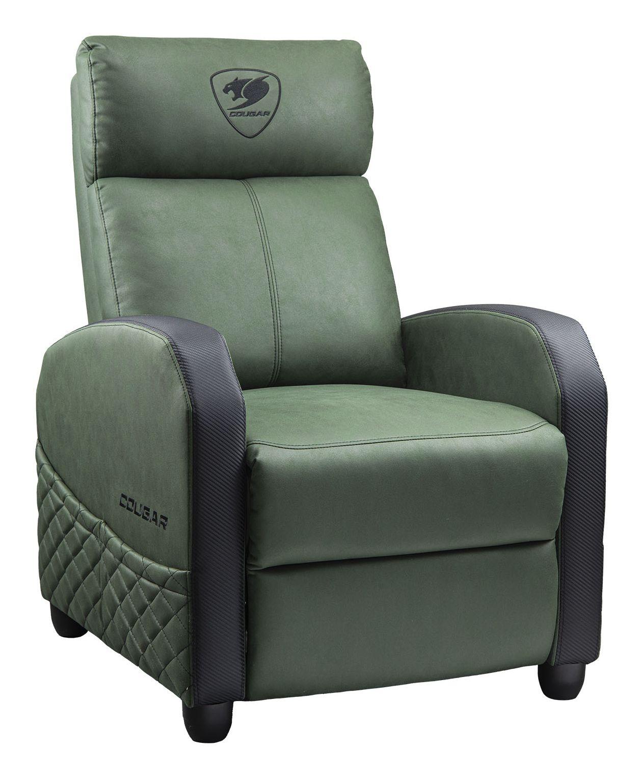 Poltrona Gaming COUGAR Ranger Elite Army (Aço - Preto/Verde)