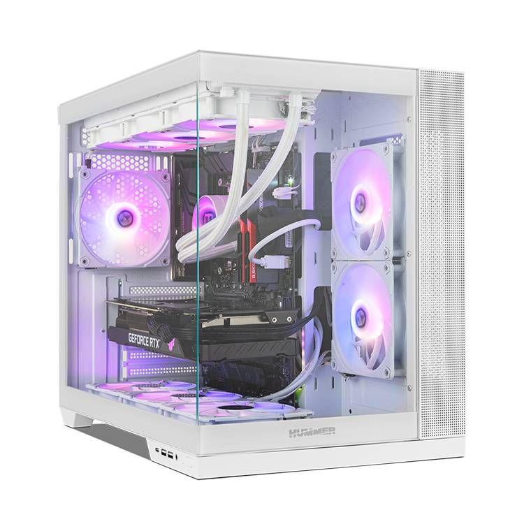 Caixa PC NOX Hummer Astra Neo (ATX, ITX, micro ATX - Torre Média - micro-ATX, ATX, Mini-ITX - Branco) — miniatura 6