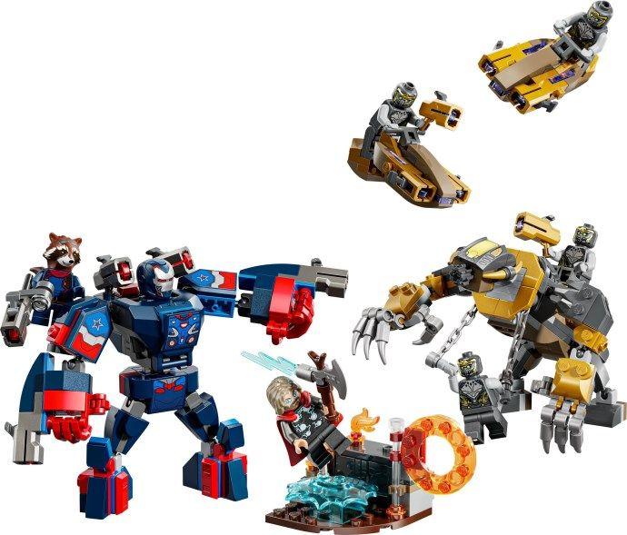 LEGO 76322 Marvel Super Heroes Vingadores: Endgame – Thor contra Chitauri (8+ anos - 373 peças) — miniatura 2