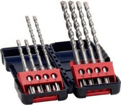 Conjunto de Brocas SDS-Plus BOSCH 2607019902 (Prateado)