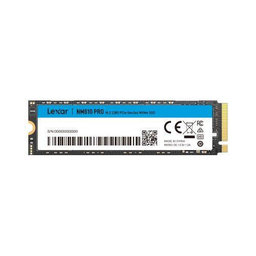 SSD LEXAR NM610 PRO (500 GB - M.2 2280 - NVMe PCIe Gen3 x4)