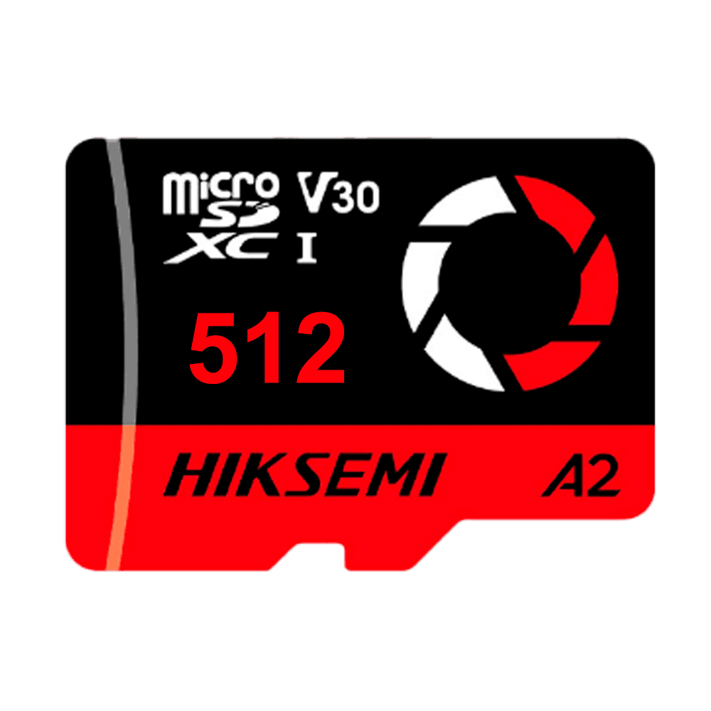 Cartão microSDXC HIKSEMI HS-TF-E3STD/512G/CAPTURE/W (512GB - 180 MB/s)