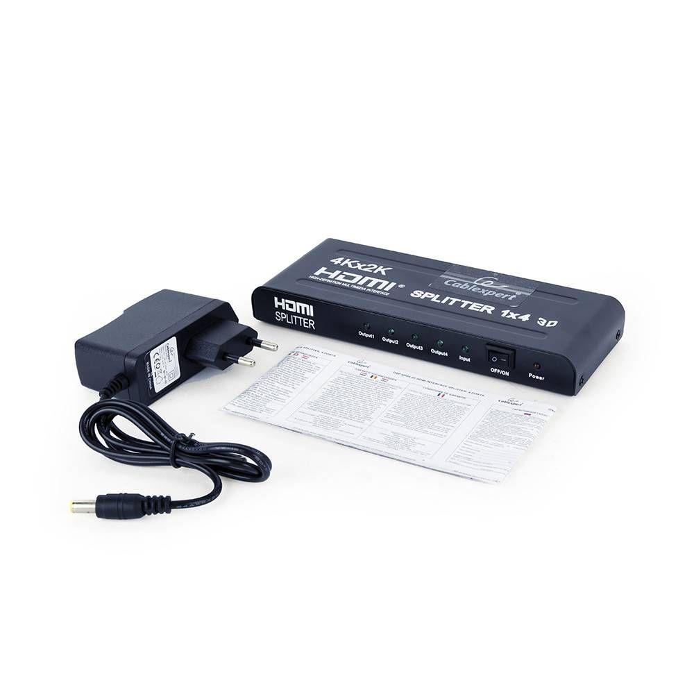 Divisor HDMI GEMBIRD DSP-4PH4-02 (Preto) — miniatura 2