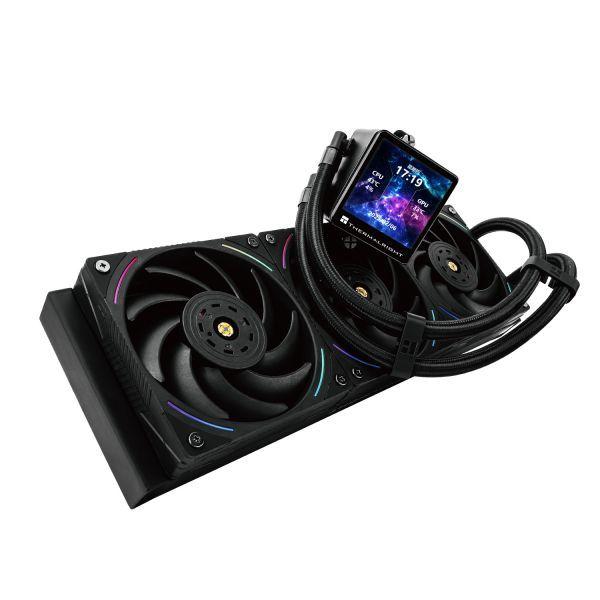 Sistema de Refrigeração Líquida AIO para CPU THERMALRIGHT Frozen Vision 360 ARGB V2 (2150 RPM - RGB - 4 pinos - Preto) — miniatura 3