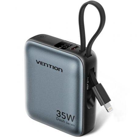 Bateria Externa VENTION FHFN0 (10000 mAh - Cinzento)