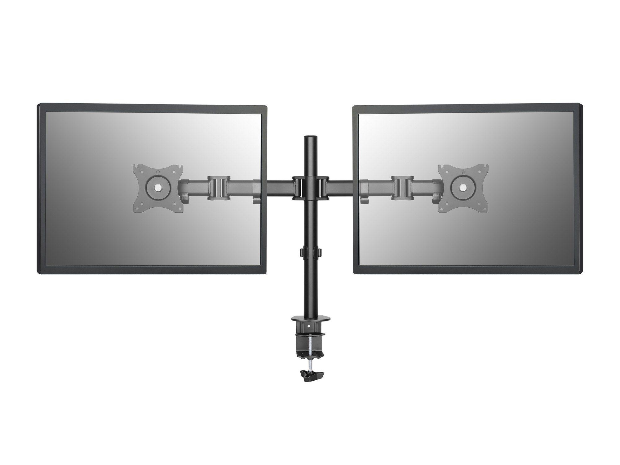 Suporte de Secretária para 2 Monitores EQUIP 650115 (13–27" - VESA 75 x 75 / 100 x 100 - 16 kg - Preto), miniatura 3