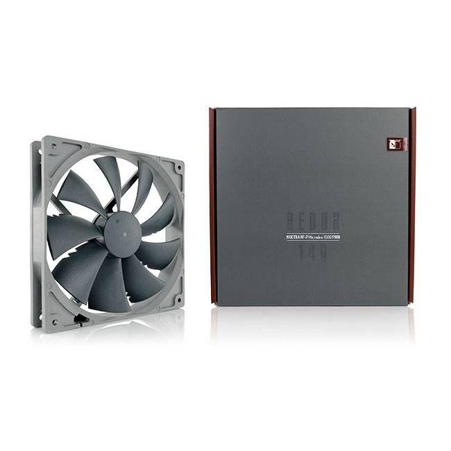 Ventoinha para Caixa de Computador NOCTUA NF-P14s redux-1500 PWM (2,4 W - Cinzento) — miniatura 2