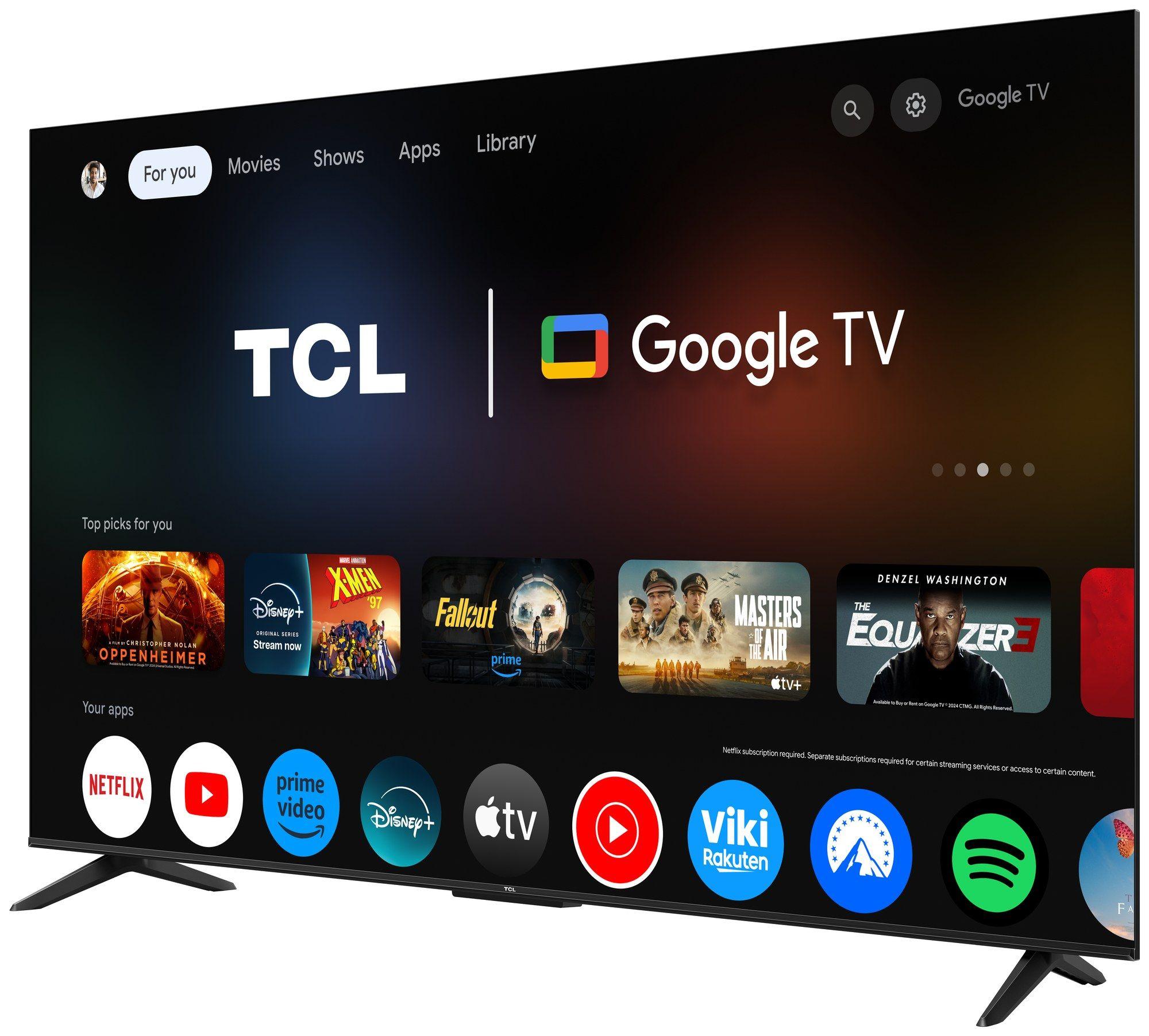 Televisão TCL TV 65T69C (65" - QLED - 4K Ultra HD - Preto), miniatura 4