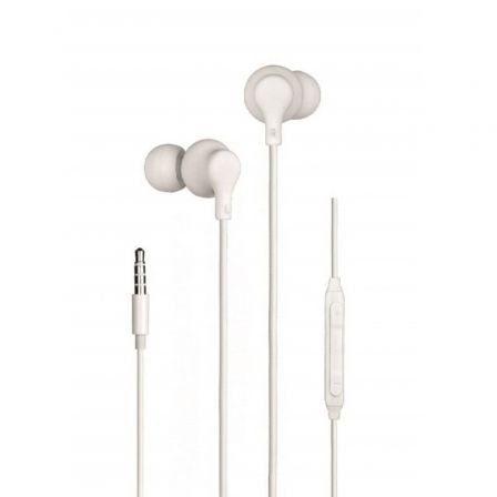 Auscultadores Intra-auriculares DAEWOO DW2014 (5 mW - Entrada jack de 3,5 mm - Branco)
