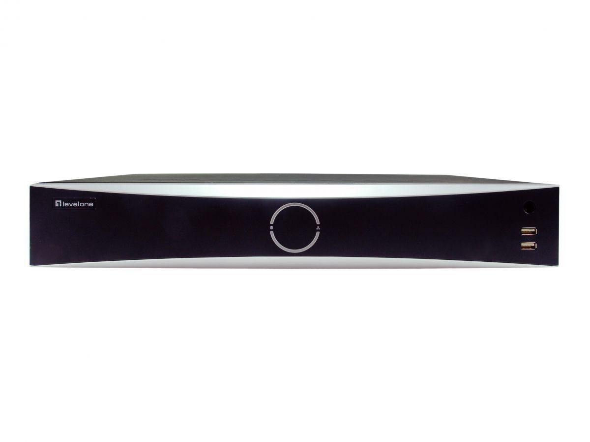 Gravador de Vídeo em Rede LEVELONE NVR-0411 (32 Canais - 4 Baías HDD - 12 MP - Preto e Cinzento), miniatura 2