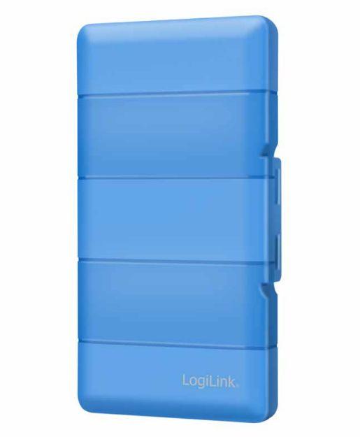 Caixa de Proteção LOGILINK UA0417 (2280, 2260, 2242, 2240 e 2230 - Azul-claro), miniatura 2