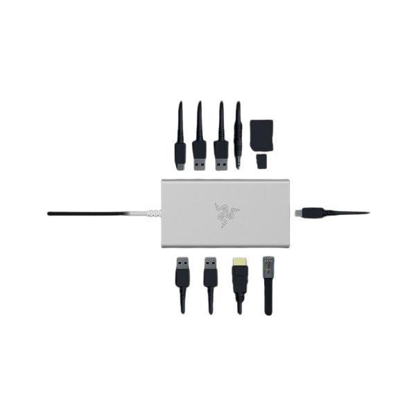 Estação de Acoplamento RAZER USB-C Dock (0,2 m - Windows 10, Windows 11 - Mercúrio) — miniatura 2