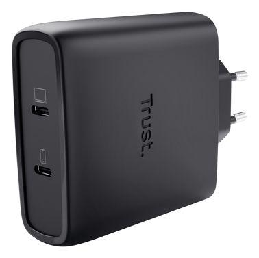 Carregador de Parede TRUST Maxo 25527 (100 W - Preto)