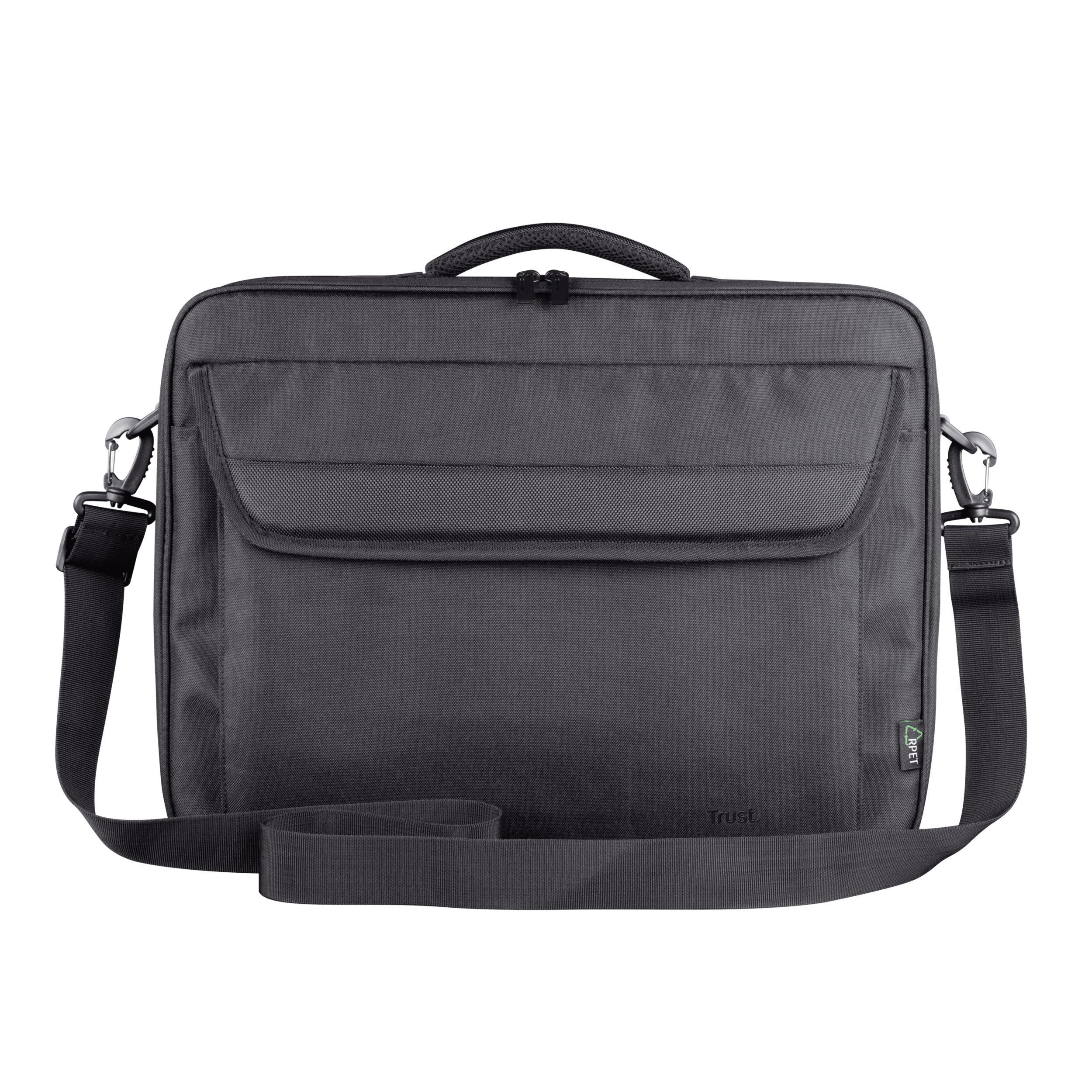 Mala para Portátil TRUST Atlanta (16" - Poliéster - 40,6 cm - Preto) — miniatura 2