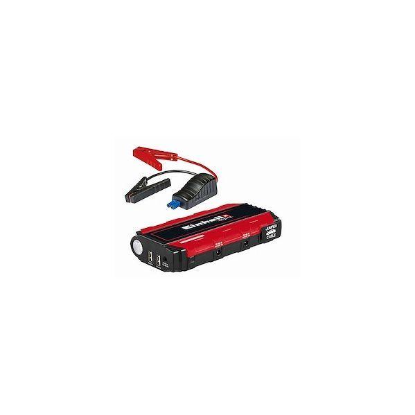 Auxiliar de Arranque e Bateria Externa EINHELL CE-JS 12/1 (11 000 mAh - 41,1 Wh - USB - Preto/Vermelho)