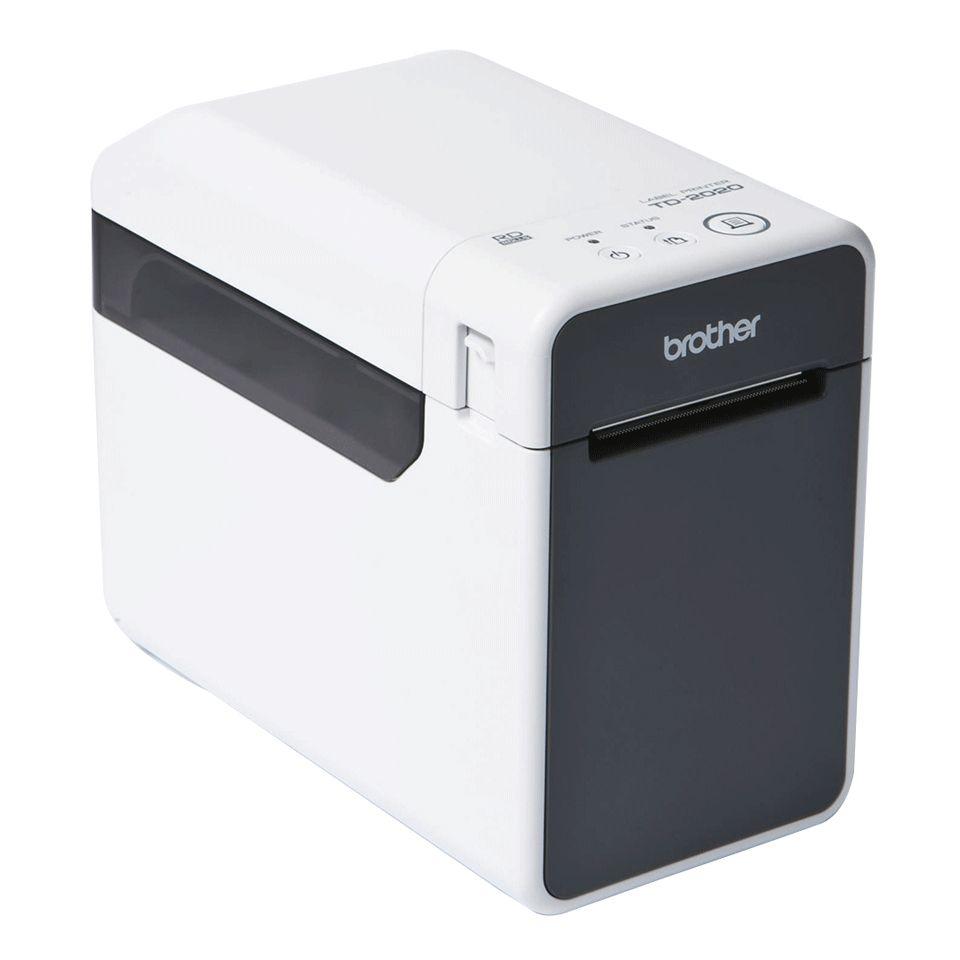 Impressora Térmica de Etiquetas e Talões BROTHER TD-2020A (Com fios - Windows - Branco), miniatura 3