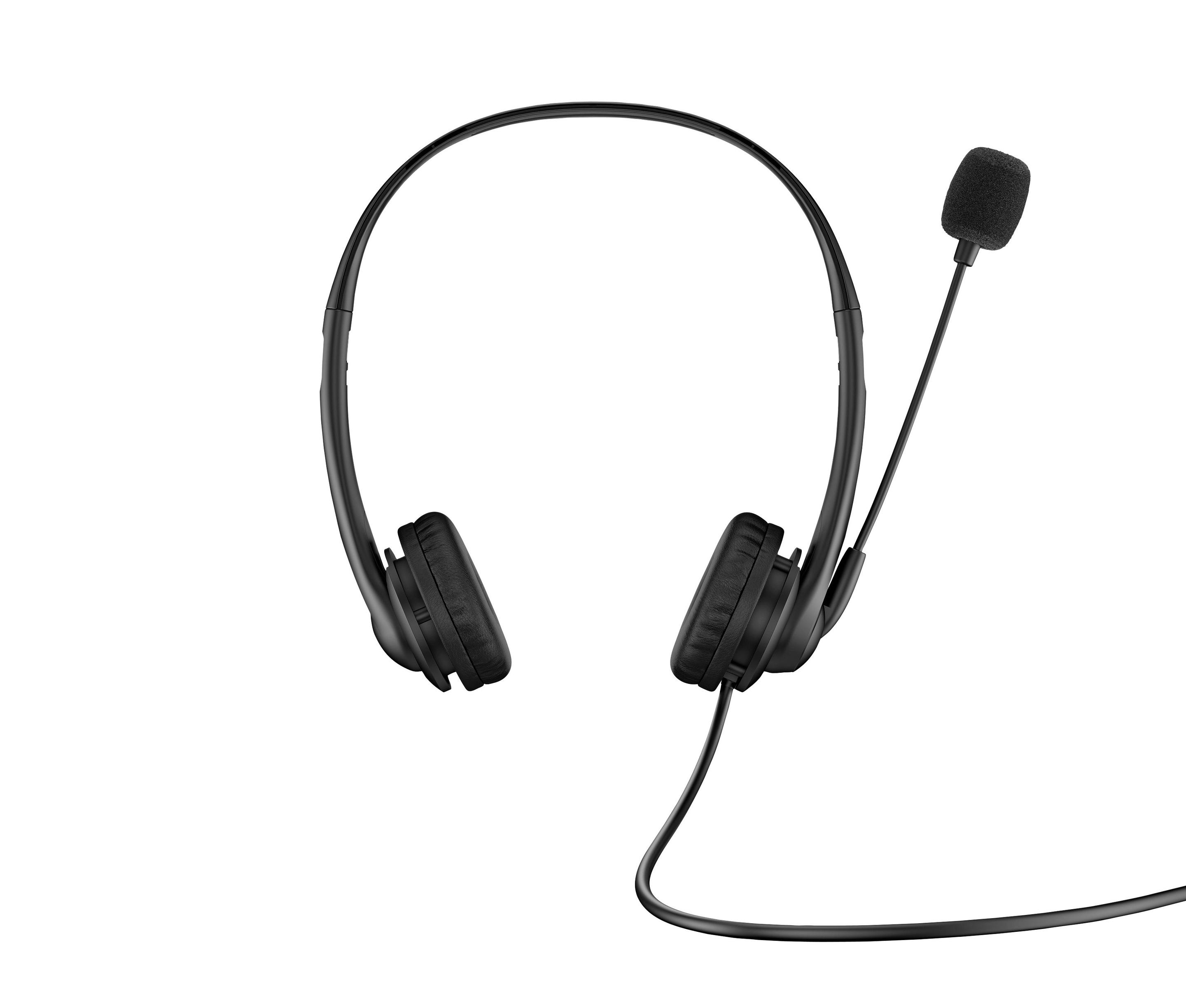 Auscultadores HP G2 USB (Binaural - Com fios - Supra-aural - Preto)