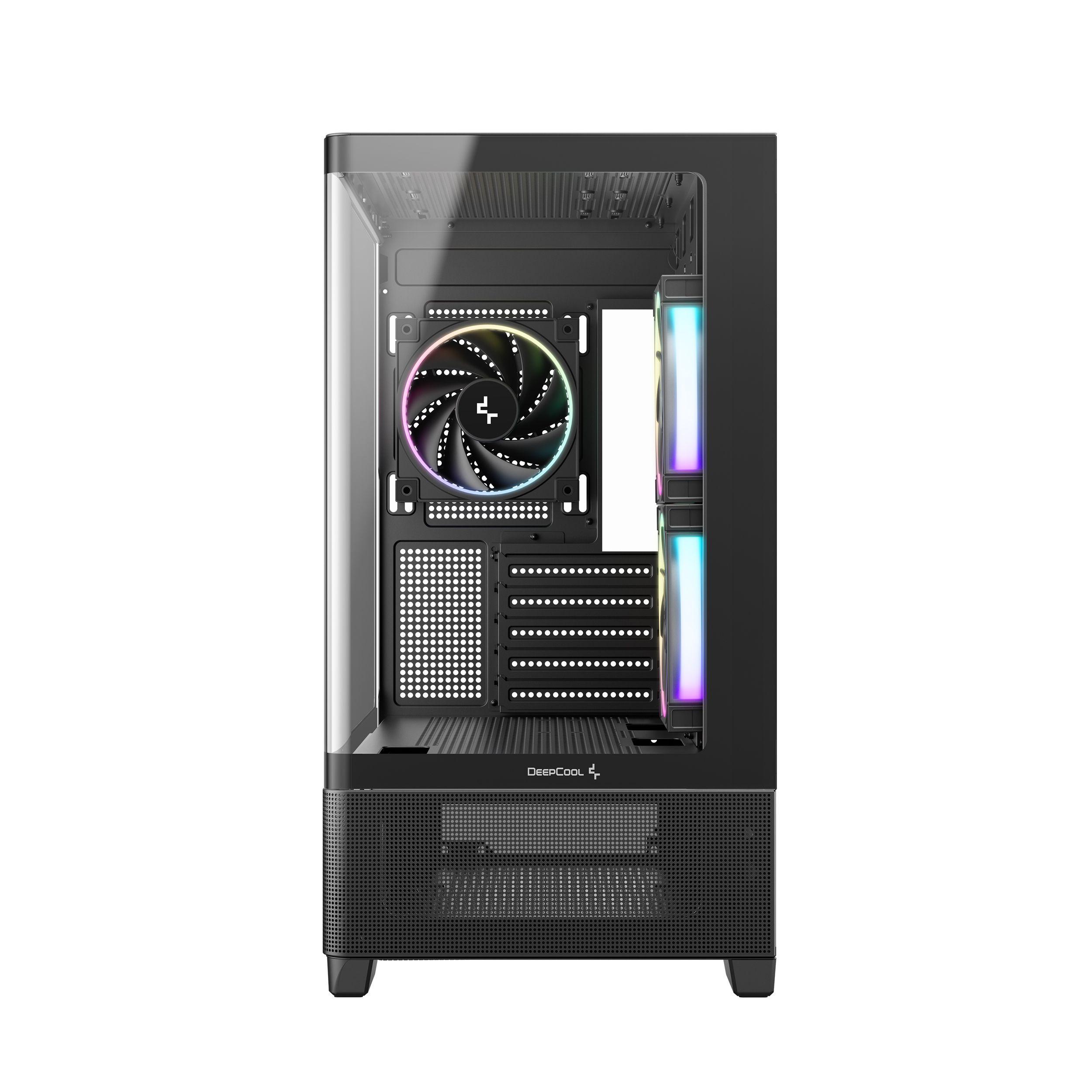 Caixa PC DEEPCOOL CG380U 3F (ITX, micro ATX - Tower - ITX, Micro-ATX - Preto) — miniatura 2