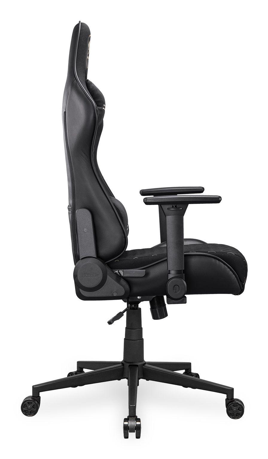 Cadeira Gaming COUGAR ARMOR ONE V2 GOLD F (120 kg - 10 cm - 90–155° - Preto/Dourado), miniatura 4