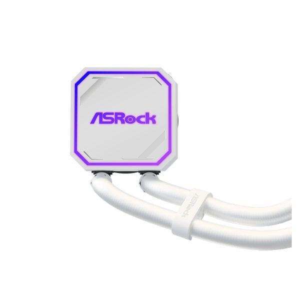 Refrigerador Líquido ASROCK Pro White 360 ARGB (AM4, AM5, LGA 1851, LGA 1700 - AM4, AM5, LGA 1700, LGA 1851 - 120 mm - Branco) — miniatura 5