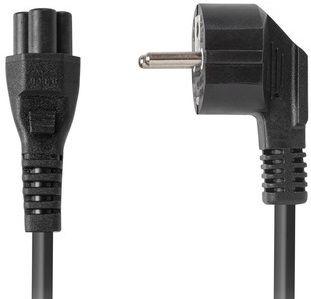 Cabo de Alimentação LANBERG CA-C5CA-11CC-003-BK (3 m - CEE7/7 - Acoplador C5 - Preto), miniatura 3