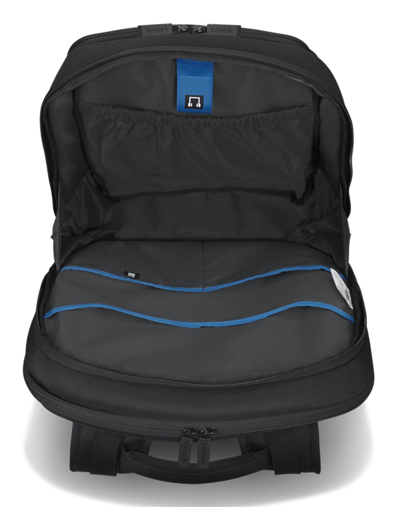 Mochila LENOVO Legion Armored Backpack II GX40V10007 (Até 17,3" - Resistente à água - Preto), miniatura 3