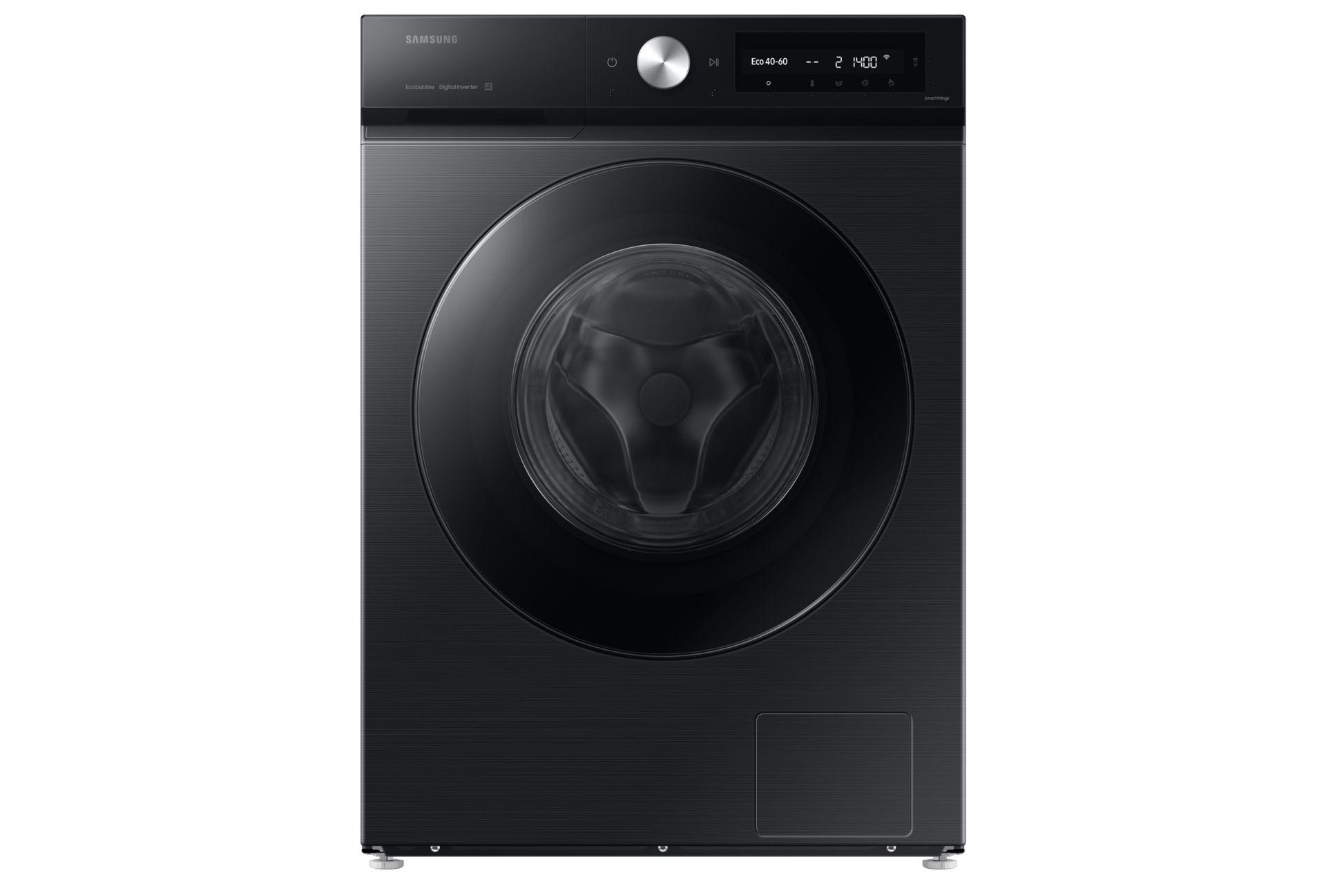 Máquina de Lavar Roupa Independente SAMSUNG WW90DB7U94GBU3 (1400 RPM - B - A - Preto)