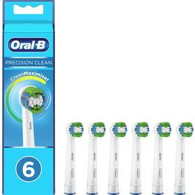 Cabeças de Escova de Dentes BRAUN Oral-B EB20-6 Precision CleanMaximiser (6 unidades)