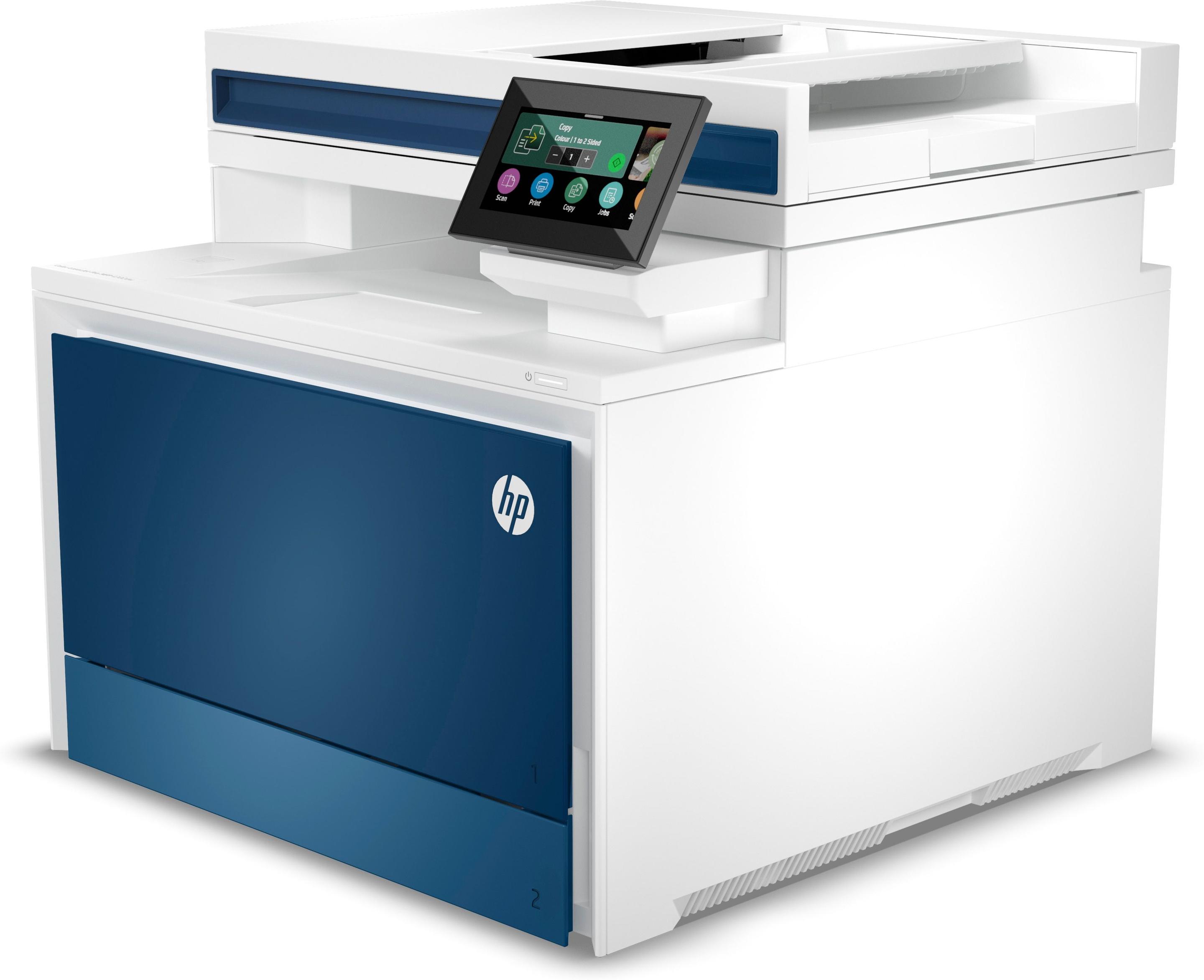 Impressora Multifuncional Laser a Cores HP LaserJet Pro 4302dw (A4 - Impressão a cores - 300 folhas - Azul e Branco), miniatura 2