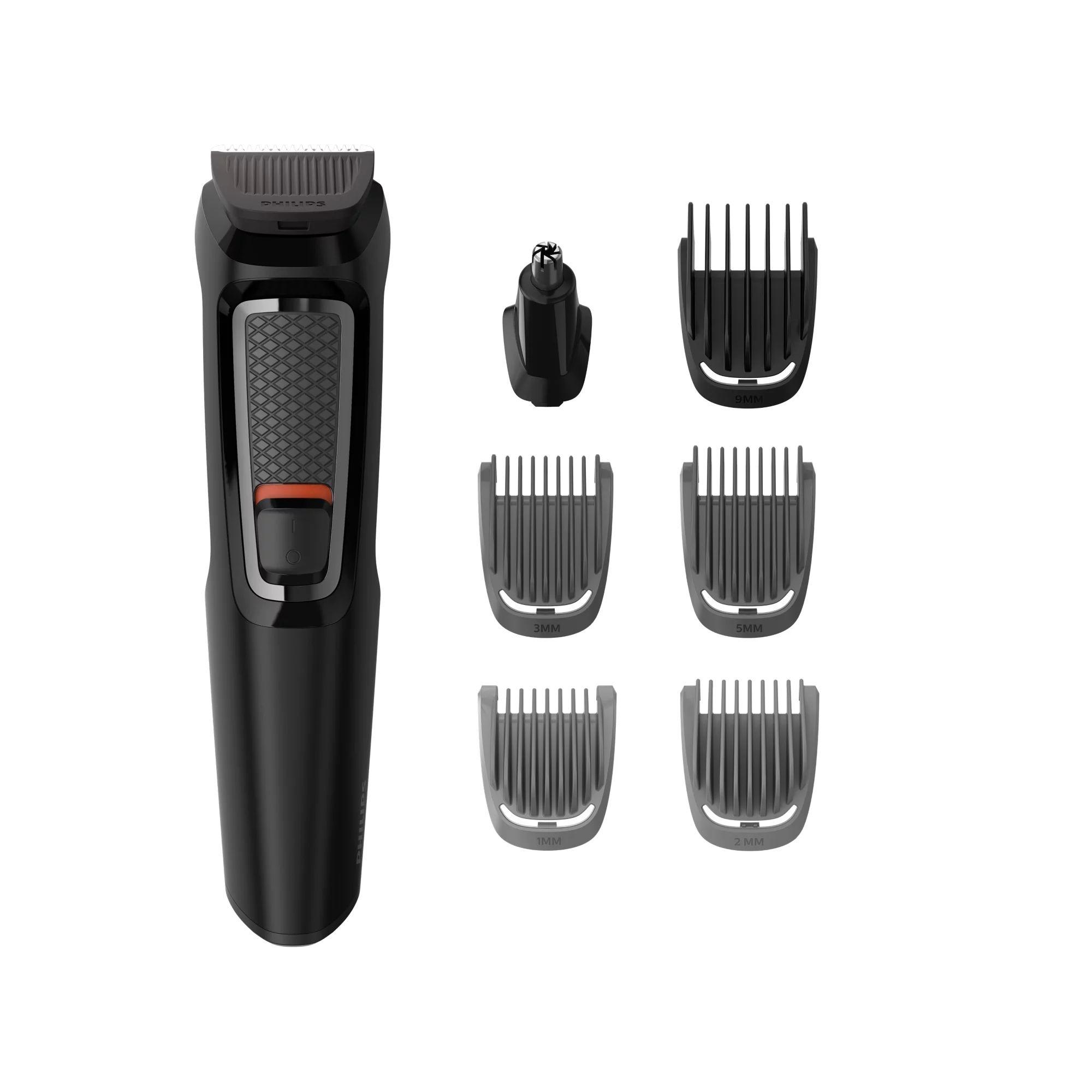 Aparador Multifunções PHILIPS Multigroom Series 3000 MG3721/14 (Preto)