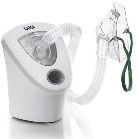 Nebulizador Ultrassónico LAICA MD6026P (9,5 cm - Preto/Transparente/Branco)