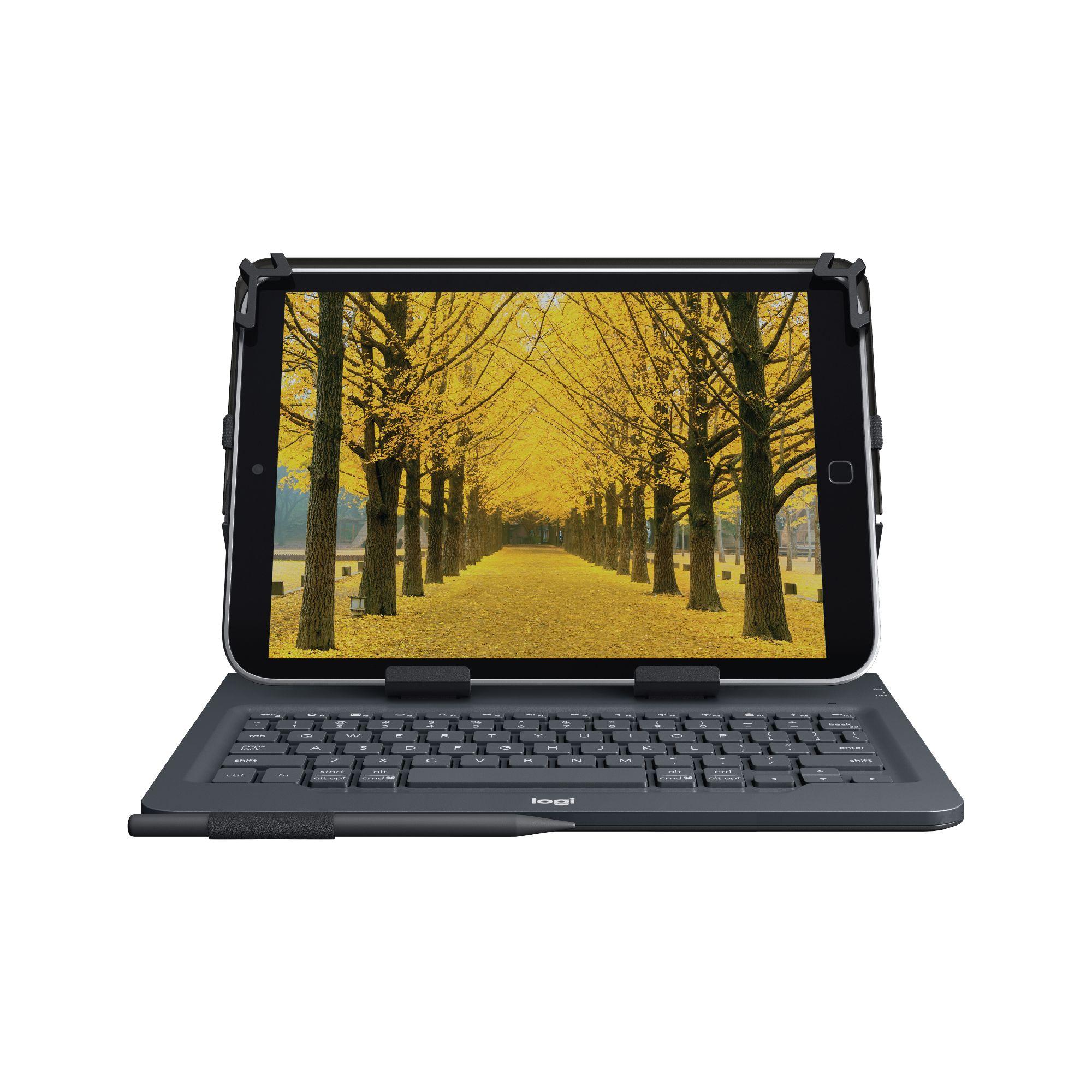Teclado LOGITECH Universal Folio (Inglês - Bluetooth - Sem fios - Preto), miniatura 2