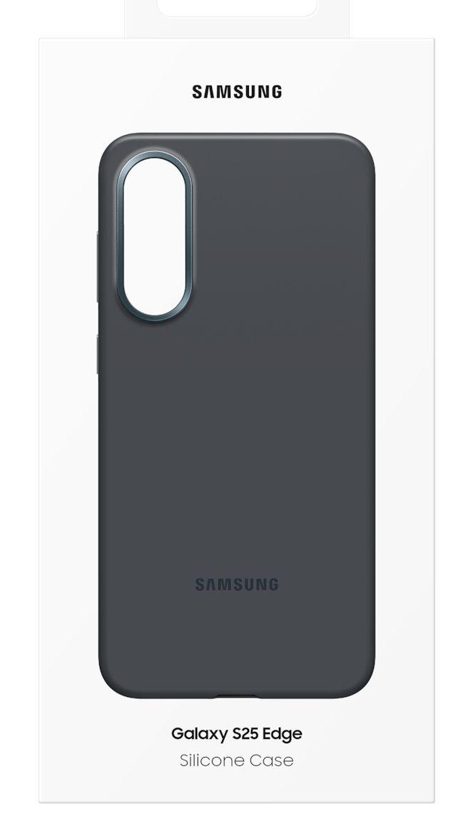 Capa de Silicone SAMSUNG Galaxy S25 Edge (Galaxy S25 Edge - 6,7" - Silicone - Preto), miniatura 7
