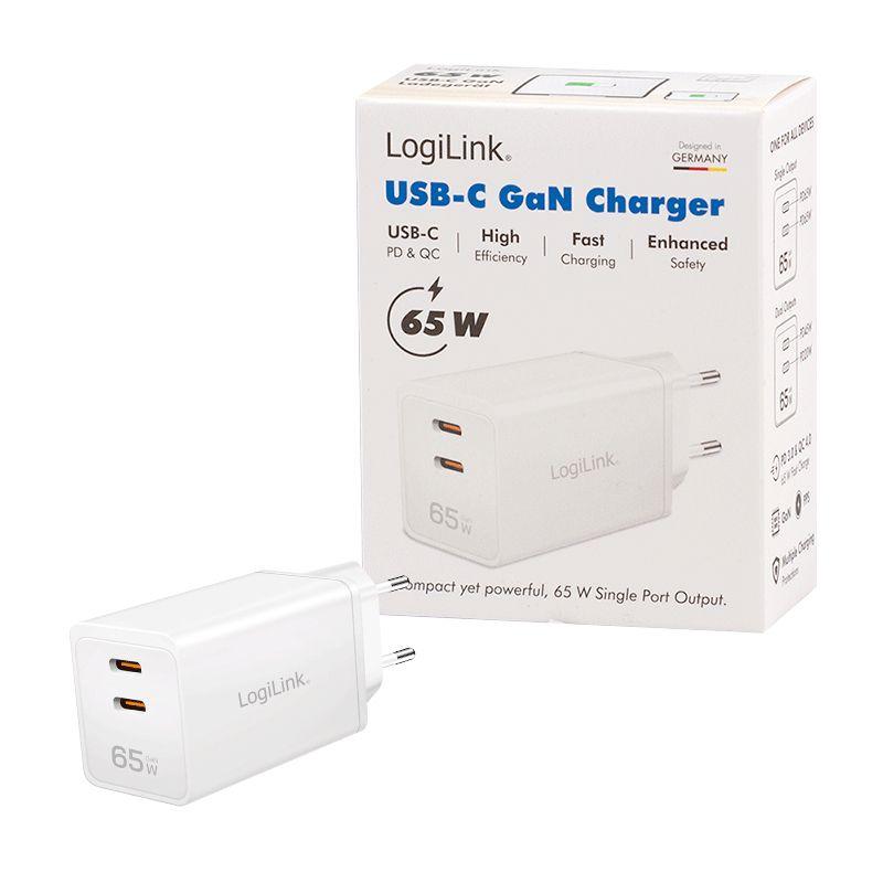 Carregador USB-C LOGILINK PA0367 (65 W - Branco), miniatura 7