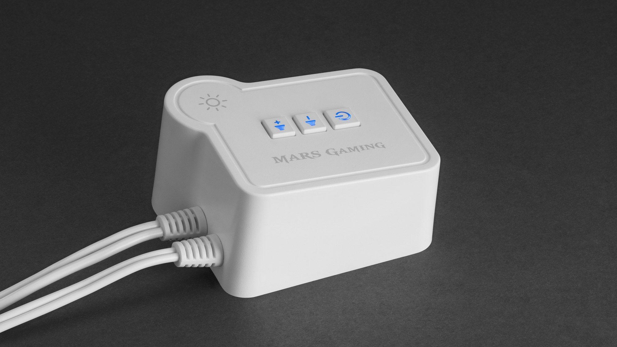 Colunas MARS GAMING MSRGBW (Com fios e sem fios - 15 W - 2.0 canais - Branco), miniatura 6