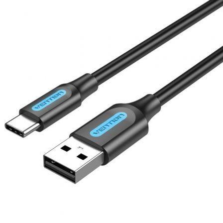 Cabo USB-C para USB-A VENTION COKBF (1 m - USB-C - USB-A - Preto)