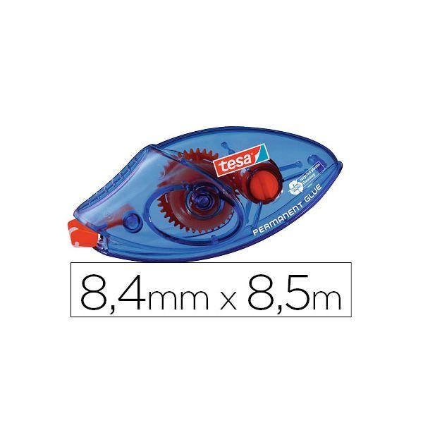 Aplicador de Cola Permanente TESA Roller EcoLogo (Fita - 8,4 mm x 8,5 m - Azul e Vermelho) — miniatura 2