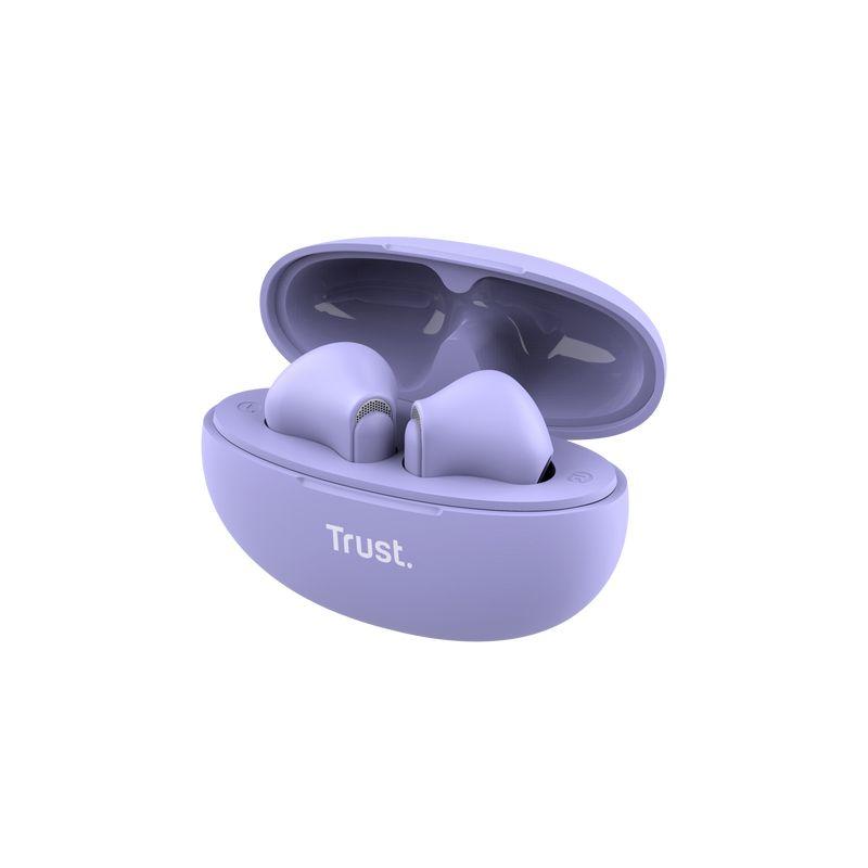 Auscultadores TRUST Yavi ENC (Binaural - True Wireless Stereo - Intra-auricular - Roxo), miniatura 3