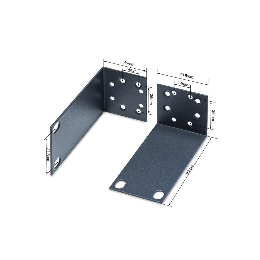 Kit de Montagem em Bastidor TP-LINK Omada RackMount Kit-13 (Kit de montagem em bastidor - Preto) — miniatura 2