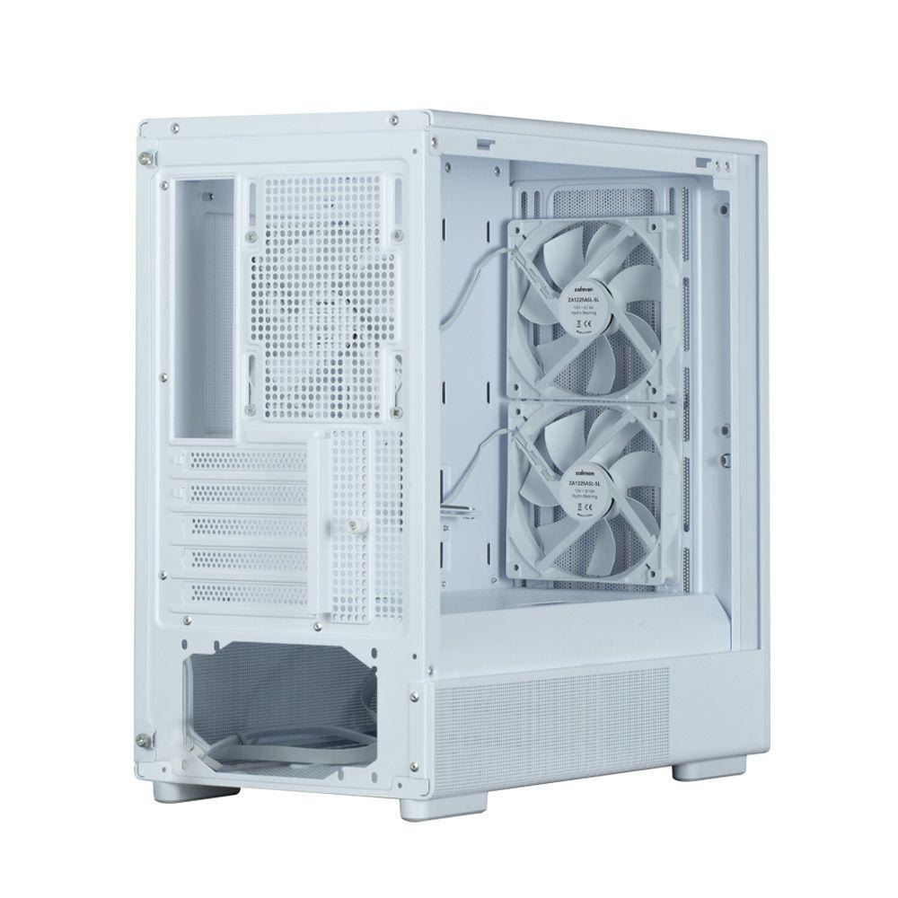 Caixa de Computador ZALMAN P10 NAMU (Micro ATX, Mini-ITX - ATX, MicroATX, Mini-ITX - Mini Tower - Branco) — miniatura 7