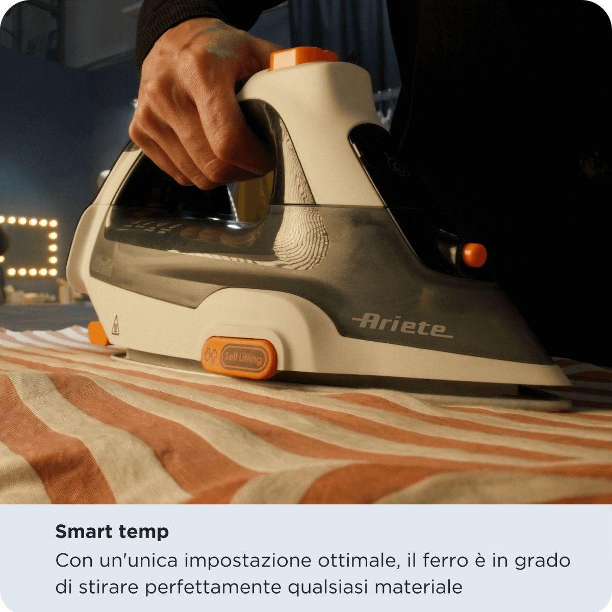 Ferro de Engomar ARIETE 6190/00 (2400 W - 0,32 l - 155 g/min - Cinzento e Preto), miniatura 7