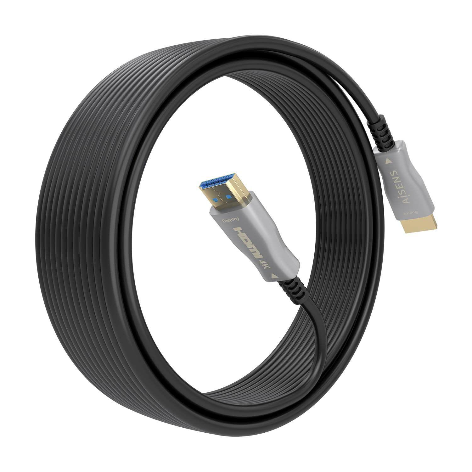 Cabo HDMI AOC AISENS A148-0858 (10 m - HDMI Type A - Preto), miniatura 2