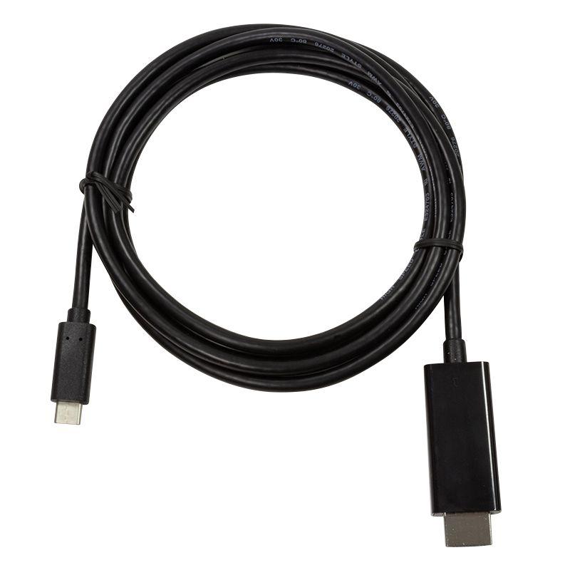 Cabo USB-C para HDMI LOGILINK UA0329 (1,8 m - USB-C 3.1 macho - HDMI 2.0 macho - Preto), miniatura 3
