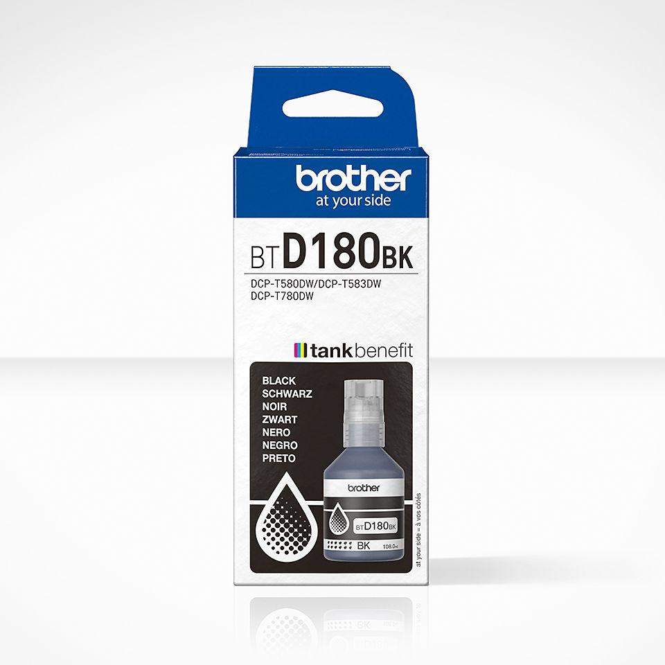 Recarga de Tinteiro BROTHER BTD180BK (7500 páginas - Preto)